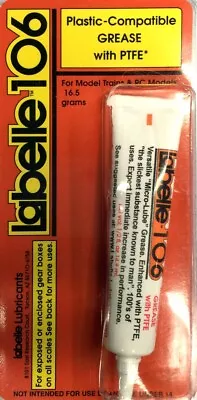 LaBelle 106 Plastic Compatible Lubricating Grease W/ PTFE (Teflon) • $9.50