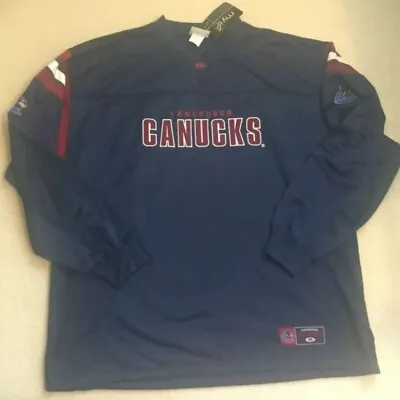 NEW NHL Vancouver Canucks Ice Hockey Sweatshirt Men 2XL XXL NEW NWT • $27.88