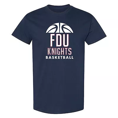 Fairleigh Dickinson Knights Basketball Hype T Shirt - Navy • $23.99