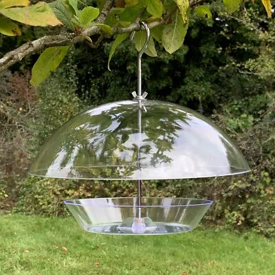 £12.99 • Buy Hanging See Through Squirrel Proof Wild Garden Bird Feeder With Integral Baffle