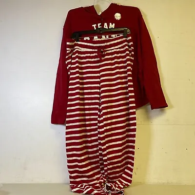 North Pole Trading Co. Team Santa Women's Maternity Long Sleeve 2-PC. Set Size M • £23.65