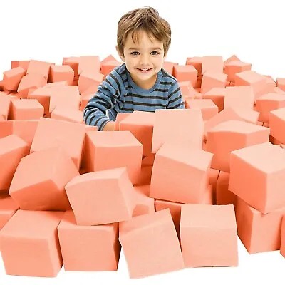 Foam Pit Cubes Blocks - 36PCS Sponge Form Cubes For Foam Ball Pits Gymnastic... • $61.79