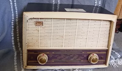 Circa 1950's Phillips 161u Valve Radio • $1.23