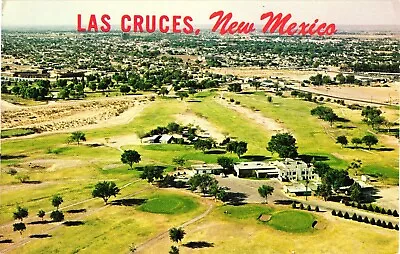 Las Cruces New Mexico Postcard 1960s Aerial View • $11.99