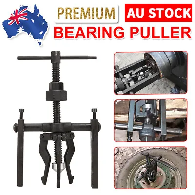 3 Jaw Pilot Bearing Puller Inner Wheel Gear Extractor Bushing Remover Tool Kit • $21.95