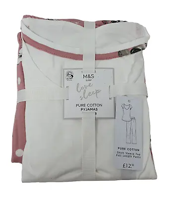 Ex M & S Marks & Spencer Ladies Girls Rabbit Pyjamas PJs New Tagged Cotton • £12.49