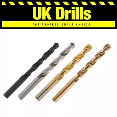 10x HSSTITANIUM TIN DRILLS GROUNDCOBALT QUALITY JOBBER DRILL BITS LOW PRICES  • £90