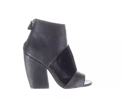 MIA Womens Rogue Black Open Toe Booties Size 6 (6941474) • $13.99