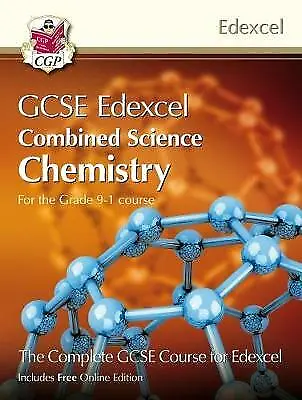 Grade 9-1 GCSE Combined Science For Edexcel Chemistry Student Book With... • £5.40