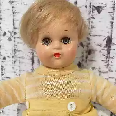 Madame Alexander Butch Doll Boy Composition Soft Body Original Outfit Blonde  • $39.95