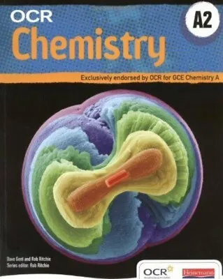 OCR A2 Chemistry A Student Book And CD... By Ritchie Mr Rob Mixed Media Product • £3