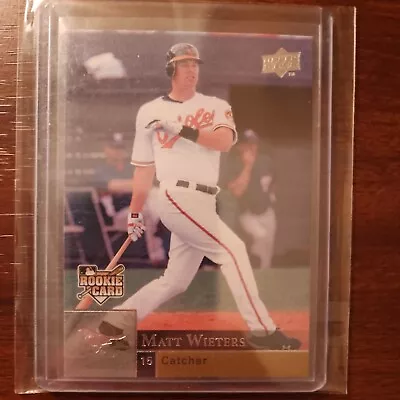 Matt Wieters 2009 Upper Deck RC CARD# U-35 • $15.99