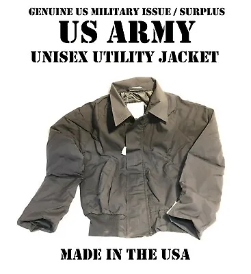 Us Navy Military Men's Xx-sm / Xs Jacket Service Dress Utility Black Uniform New • $39.95