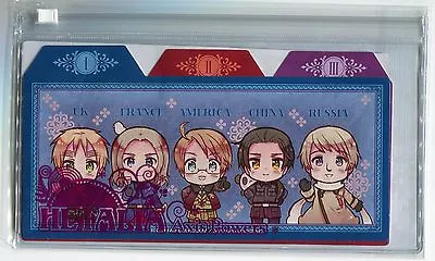 Clear Plastic Pouch Bag Hetalia Axis Powers Anime USA UK Russia France China • $9.99