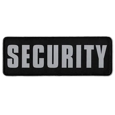 Security Patch – Ultra Reflective Hook And Loop Patch For Tactical Vest • $13.79