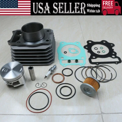 $87.99 • Buy Cylinder Top End Rebuild Kit For 1988-2000 Honda TRX 300 Fourtrax FW 4x4 2x4 NEW