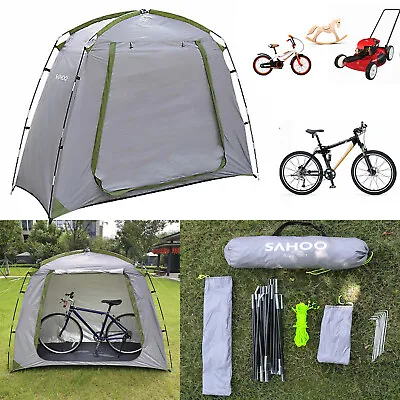 MTB Bike Bicycle Garden Storage Tent Cover Shed Outdoor Waterproof Shelter H8S3 • £39.99
