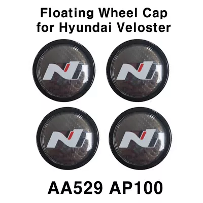 OEM Spinning Floating Wheel Cap 4P Set AA529AP100 For Hyundai Veloster N Line • $143.44