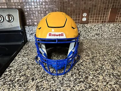 Riddell Speed FLEX Football Helmet Yellow Gold W/  Facemask X Large XL • $399