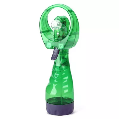 Portable Hand Held Battery Power Fan Air Water Mist Bottle Cooling Spray Office • £7.19