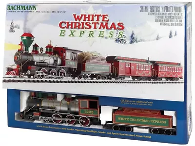 Bachmann 90076  White Christmas Express  Train Set G-Gauge NIB • $599.99