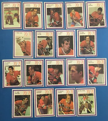 1970-71 Esso Power Players  MONTREAL CANADIENS - Your Choice • $6.99