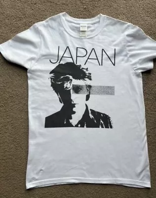 Japan David Sylvian T-Shirt White Size Small • £4.99