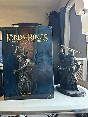Sideshow Weta Lord Of The Rings Morgul Lord  Polystone Statue • $400
