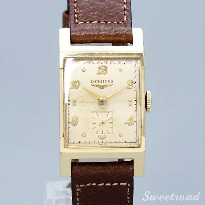 £1563.34 • Buy Longines 10KGF Cal.6312 Vintage 1950s Manual Hand Wind Authentic Mens Watch Work