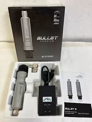 Ubiquiti Bullet M Titanium BM2 M2 HI Power  Wireless Access Point  AirMax BOX#6S • $85