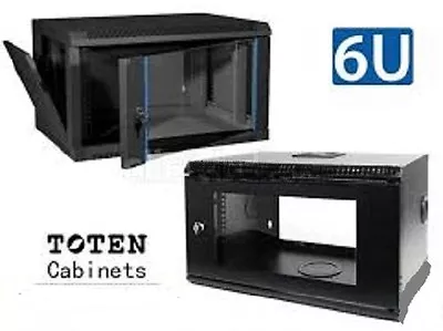 Data Rack 6ru Wall Mnt Toten Brand 600d • $88