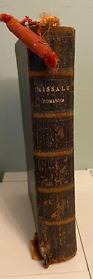 1889 MISSALE ROMANUM Sacrosancti Concilii Tridentini - Restitutum - Jussu Editum • $55.42