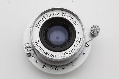 Leica Leitz 3.5cm F3.5 Summaron M39 Screw Mount Lens #42147 • $449