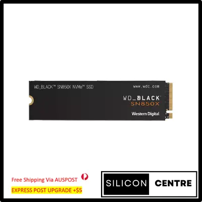 $229.99 • Buy Western Digital WD Black SN850X 2TB Gen4 NVMe SSD For PC