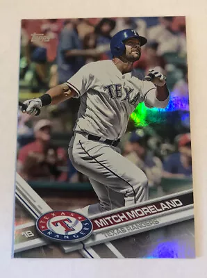 Mitch Moreland 2017 Topps Rainbow Foil #317 Texas Rangers • $0.99