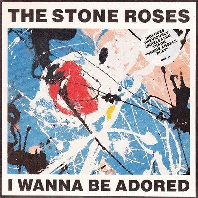 The Stone Roses   I Wanna Be Adored   Silvertone Records -ORE 31-UK 1991-LP VG+ • £43.37