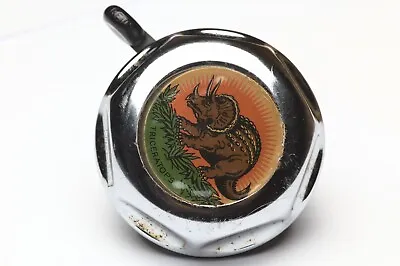 Vintage Reich Dinosaur Bicycle Bell - Triceratops • $11