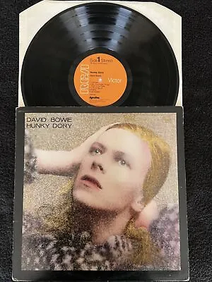 David Bowie – Hunky Dory Vinyl LP CANADA 1971 DYNAFLEX 1st PRESS TESTED VG+/VG+ • £34.99