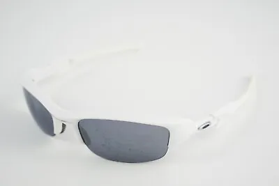 No Rubberpieces! Oakley Flak Jacket 1.0 Polished White Sunglasses • $52.99