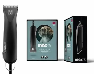 £227.27 • Buy Moser Max 45 Dog Clipper + Shaver Head 1,2,3,5,7,9 MM + Stainless Steel 10,16MM