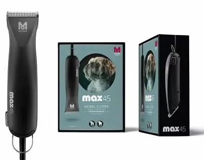 £154.54 • Buy Moser Max 45 Dog Clipper + Shaving Heads 1 MM + 5 MM Stainless Steel 10,16MM