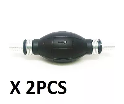 Pactrade Marine 2pcs 3/8 10mm Black Fuel Hand Primer Bulb For Boat Car RV Marine • $16.99