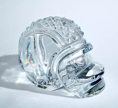 Waterford Crystal Ltd Ed Helmet Paperweight Superbowl Xli Indianapolis Colts • $179.99