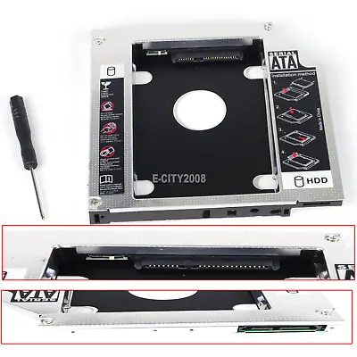 SATA 2nd Hard Drive HDD SSD Caddy For MSI GP70 GE70 GE60 GT70 SN-208AB DVD ODD • $7.99