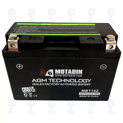 Agm Battery For Yamaha Yzfr7 1999 / Yzfr6 Yzf-r6 R6 2001-2005 / Champion Le 2001 • $52.98