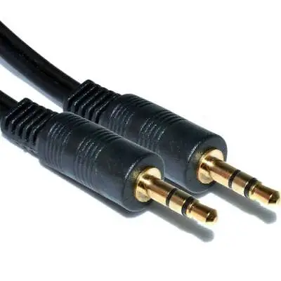 £2.55 • Buy Headphone Aux Cable Audio Lead 3.5mm Jack To Jack Stereo PC Car Male 0.3m To 20m