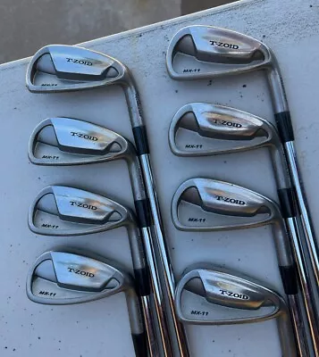 MIZUNO T-Zoid MX-11 Iron Set 3-9 PW Steel R300 Shafts RH Right Handed • $140