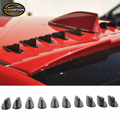 $15.99 • Buy Universal EVO Vortex Generator Roof Spoiler Shark Fins PP 10 Pcs