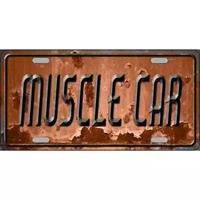 Muscle Car Novelty Metal License Plate Tag LP-8116 • $11.25