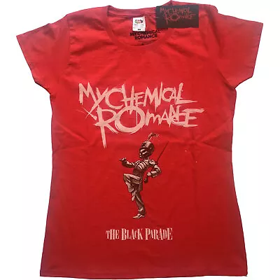 My Chemical Romance Ladies T-Shirt: The Black Parade Cover • $21.91